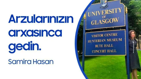 Arzularınızın arxasınca gedin.