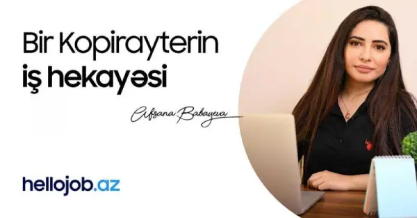 Bir Kopirayterin iş hekayəsi