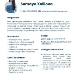 Səmaye Xəlilova