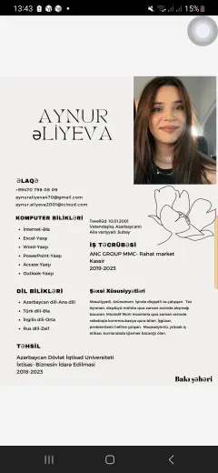 Əliyeva Aynur