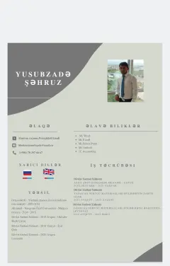 Şəhruz Yusubzadə