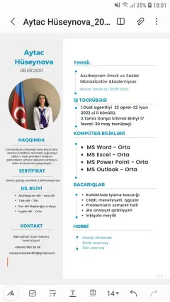 Aytac Hüseynova