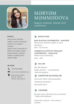 Məryəm Məmmədova